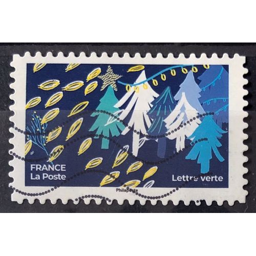 Voeux / Noel 2021 (Très Joli N° 2063) Obl - France Année 2021 - Brn83 - N33602
