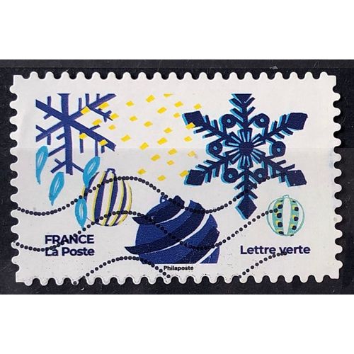Voeux / Noel 2021 (Très Joli N° 2064) Obl - France Année 2021 - Brn83 - N33603