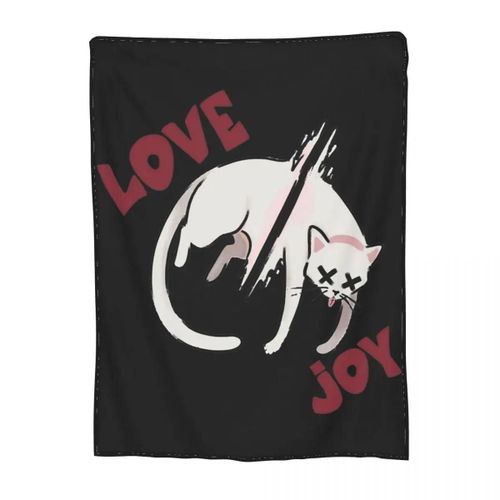 Couvertures En Polaire Corail Motif Chat Mort Lovejoy Band, Decoration En Peluche, Couvertures Chaudes Pour Canape, Chambre A Coucher, Couvre-Lits