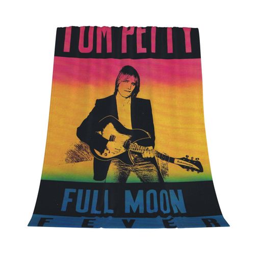 Couverture En Flanelle Tom Petty Pour La Decoration De La Chambre Et La Literie