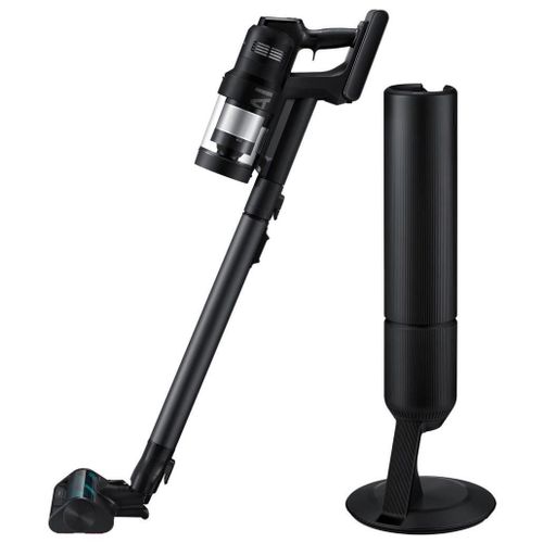 Aspirateur balai Samsung BESPOKE AI JET Ultra VS90F40EEK Design Noir/Métal Chromé