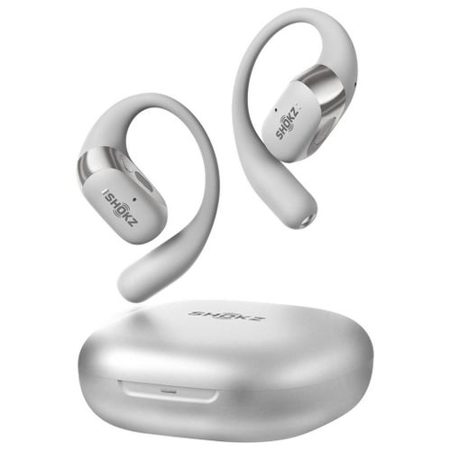 Ecouteurs Shokz TWS A CONDUCTION AERIENNE OPENFIT 2 PLUS SILVER