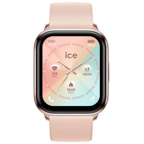 Montre Femme Connectée Ice Watch Icefit1.78 Gps Rose-Gold Nude
