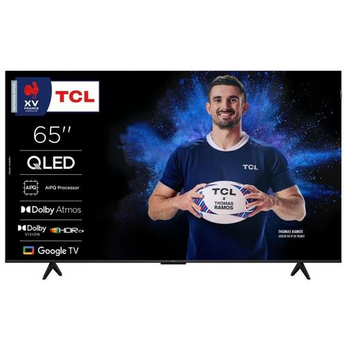 TV QLED Tcl 65P79K 164 cm 4K UHD Aluminium brossé