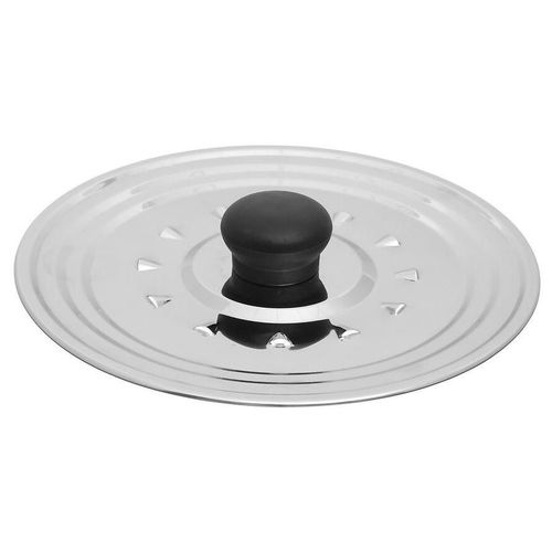 Couvercle Anti-Buée En Acier Inoxydable Pour Diam.16-18-20cm Edm 76565