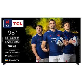 TV QD-Mini LED Tcl 98X11K 248 cm 4K UHD 2025 Aluminium brossé