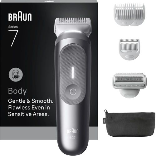 Tondeuse Homme Braun Series 7 Bg7550 Gris Anthracite