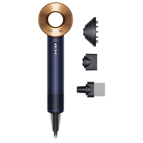Sèche Cheveux Dyson Supersonic Cheveux Bouclés À Frisés - Bleu De Prusse Cuivré