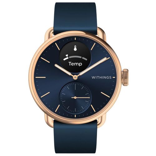 Withings Scanwatch 2 - Montre Connectée Santé Ecg Spo2 Température 38mm Bleu