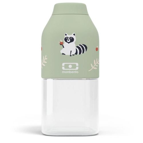 Monbento - Bouteille Nomade Carrée Mb Positive S - Vert Raccoon - Vert