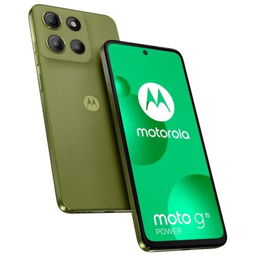 SMARTPHONE MOTOROLA MOTO G15 POWER 6,72" DOUBLE SIM 256 GO VERT KAKI