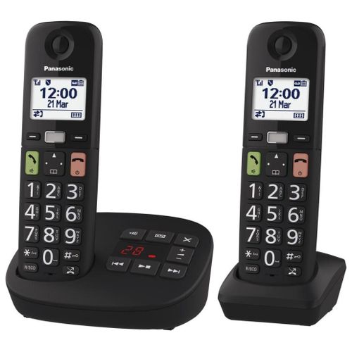 Téléphone sans fil PANASONIC KX-TGU132EXB