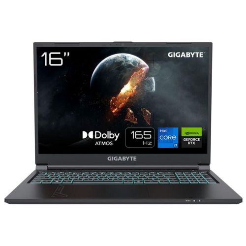 Gigabyte G6 MF-H2FR854KH - Intel Core i7-13620H 16 Go SSD 1 To 16' LED Full HD+ 165 Hz NVIDIA GeForce RTX 4050 6 Go DLSS 3 Wi-Fi 6E/