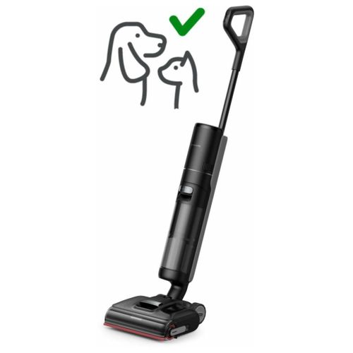 DREAME H15 Pro Aspirateur Laveur, Bras robotisé AI DescendReach, Triple arête, 21 kPa, antinoeuds, Lavage Brosse immersif 100°C, séchage 5 Min 90°C, portée à Plat 180°, contrôle par Application