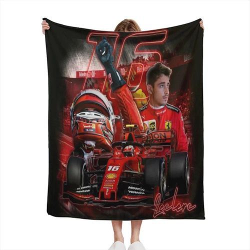 Charles Leclerc Fan Art Couverture Fine Et Moelleuse Pour Chambre A Coucher, Canape, Couette, Decoration D'intérieur, Couverture D'été
