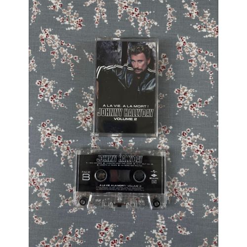 Cassette Audio Johnny Hallyday A La Vie A La Mort Volume 2