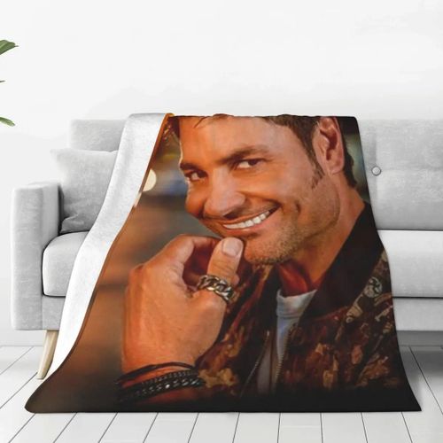 Couverture Portoricaine Chayanne, Chanteuse Pop, Voyage, Literie En Flanelle, Couvre-Lit Chaud Et Doux, Design De Canape-Lit, Cadeau
