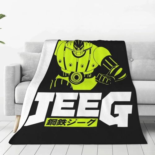 Couverture En Flanelle Mecha Anime Koutetsu Steel Jeeg Robot Mazinger Z Pour Lit, Voyage, Couette Super Chaude