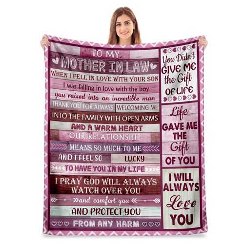 Couvertures Cadeaux Pour Belle-Mère, Anniversaire, Noël, Fête Des Mères
