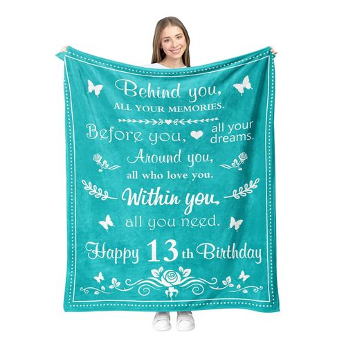 Meilleure Couverture Cadeau D'anniversaire Pour Une Fille De 13 Ans