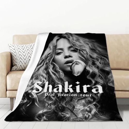 Couvertures Et Jetés De Lit Shakira En Microfibre Et Peluche, Plaid Pour Canape, Couvre-Lit, Couvre-Lit Pour Bébé