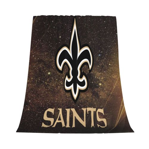 Couverture En Flanelle Des Saints De New York Pour La Decoration De La Chambre Et La Literie