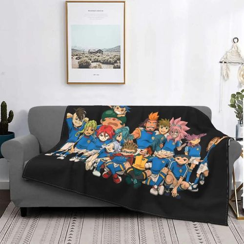 Couvertures De Jeu D'anime Inazuma Eleven, Couvertures De Dessin Anime Rpg, Couvertures Pelucheuses, Literie, Canape, Couvre-Lits Imprimes Doux Et Chauds