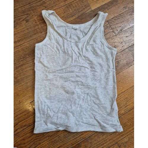 Débardeur Gris Clair Garçon Taille 7 Ans