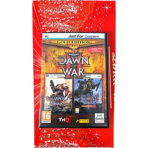 Jeu Pc - Warhammer 40.000 : Dawn Of War Gold Edition + Chaos Rising - Version Française - Stratégie Temps Réel - 16+ - Vendu Par Blaspo Fr