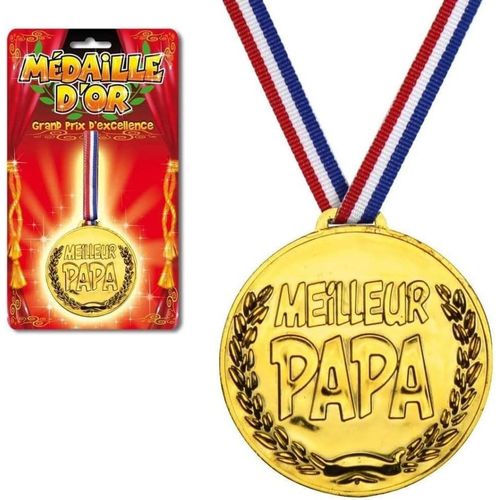 Médaille D 'Or Meilleur Papa