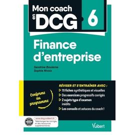 Mon Coach En Dcg 6 Finance D'entreprise