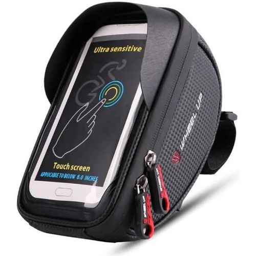 Moto Vélo Porte-Guidon Support Sac Étanche Étui Pour Téléphone Portable Gps
