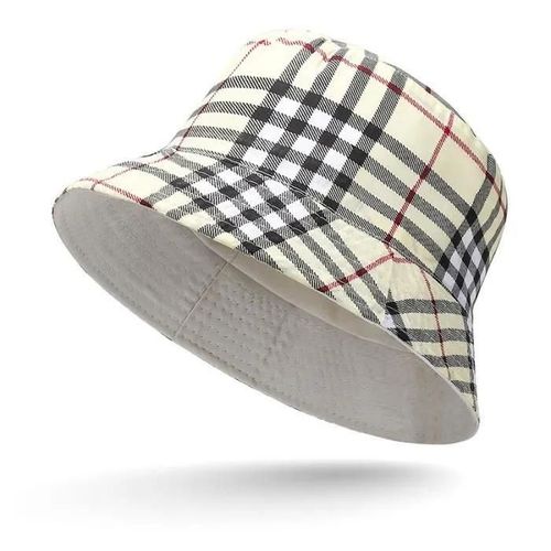 Beige - Chapeau Bob Femme Homme Double Face Respirant - Vogue - Beige - Polyester - 56-58cm - Foldable