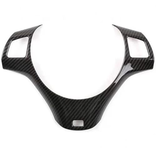 Couverture De Décoration De Volant De Voiture En Fibre De Carbone, Autocollant De Moulage Pour Bmw Série 1 3 E87 E90 E92 E93