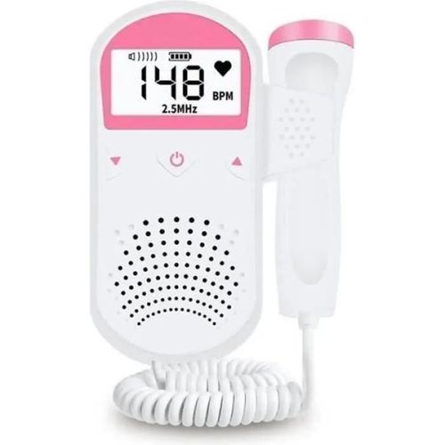 Baby Phone - Ecoute Bebe Jl26828-Doppler F?tal Domestique Bébé Détecteur De Fréquence Cardiaque Prénatal Sonar Maison Stéthoscope
