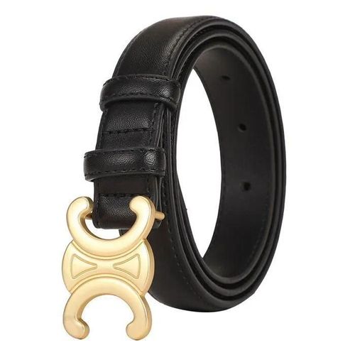 100 Cm - Noir - Ceinture Femme Mode Ceinture Boucle Creuse Ceinture En Cuir Pour Jeans Pantalons Décontractés,Noir