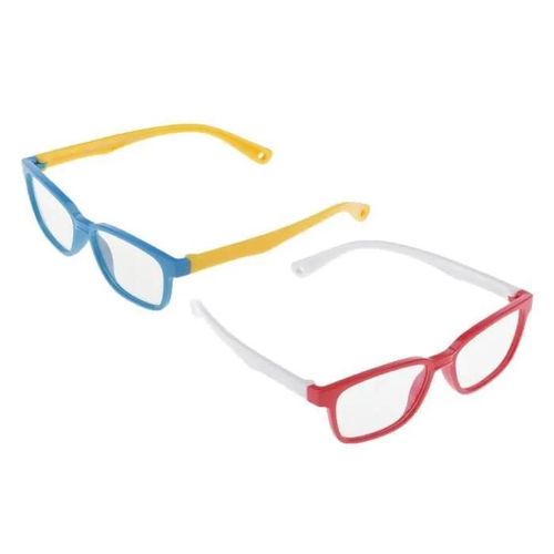 2pcs Enfants Lunettes Anti-Lumière Bleue Lunettes De Jeu Pour Pc, Téléphone Portable Et Télévision, Anti-Fatigue,