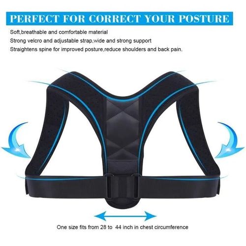 Correcteur De Posture Dos Réglable Par Orthèse De Maintien Pour Colonne Vertébrale Abi