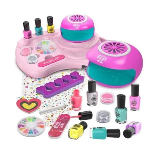7 Couleurs De Vernis À Ongles À Base Deau - Kit Manucure Enfant - Jouet Fille - 7 Couleurs Vernis À Ongles - Non Toxique - Cadeau Anniversaire