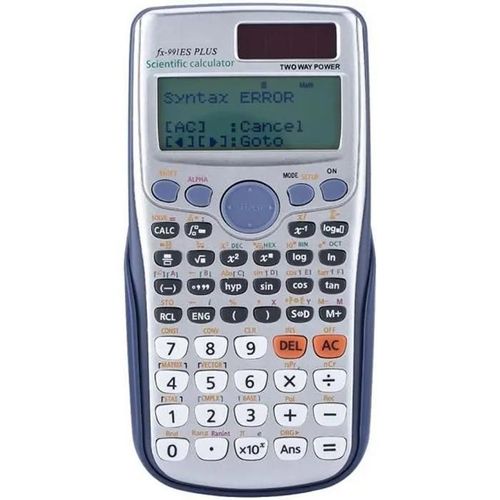Calculatrice portative scientifique complète avec 417 fonctions