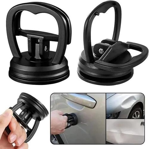 Noir - 2 Pièces Ventouse Debosselage Carrosserie, Extracteur De Bosse De Voiture, Pour La Réparation De Bosses De Voiture, Verre, Carreaux