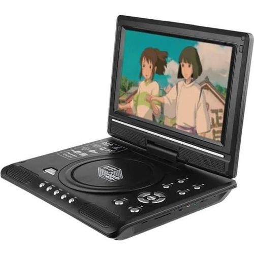 Lecteur DVD Portable - Non spécifié - 9.8\ LCD - Fonction Radio - Fonction TV - Batterie 800 mAh