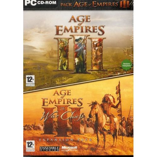 Microsoft Age Of Empires Iii - Ensemble Complet - 1 Pc - Pc - Cd - Win - Français