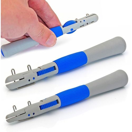 Jackal Outdoors-Hook Monte-Hook Attachment-Fishing Hook Tier-Blue-Gomma