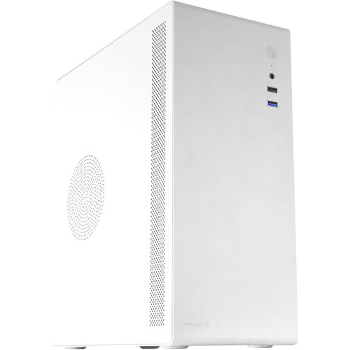 Tacens Novax, Boîtier Pc Micro-Atx Ultra-Compact, Design Tout Métal Ultra-Résistant, 1X Ventilateur Arrière 80Mm, Boîtier Mini-Tour Avec Grande Capacité Interne, Blanc[HUB6110488]