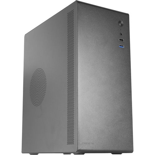 Tacens Novax, Boîtier Pc Micro-Atx Ultra-Compact, Design Tout Métal Ultra-Résistant, 1X Ventilateur Arrière 80Mm, Boîtier Mini-Tour Avec Grande Capacité Interne, Noir[HUB6110485]