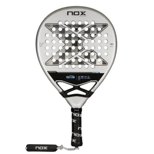 Raquette De Padel - Nox - At10 Genius 18k - Couleur Anthracite - Taille Unique - Fibre De Carbone 18k