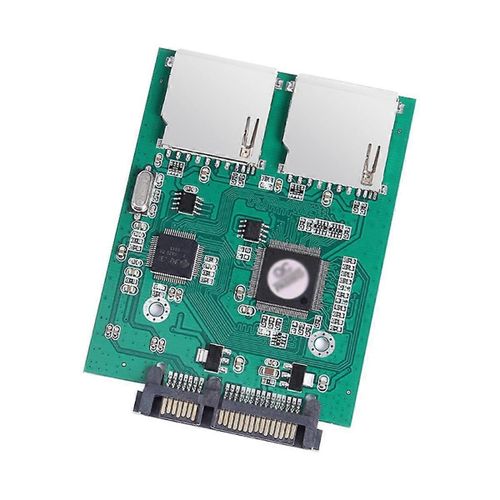 Adaptateur de carte SD SATA Adaptateur de conversion numérique 2,5 pouces Convertisseur de carte SD 15PIN + 7PIN Prend en charge 128 Go pour tablette portable