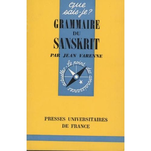 Grammaire Du Sanskrit