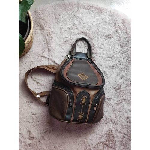 Sac à dos vintage en cuir